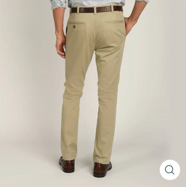 Slim Fit Gold School Chino - Khaki