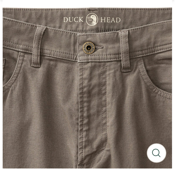 Pinpoint Canvas Five-Pocket - Brushed Nickel