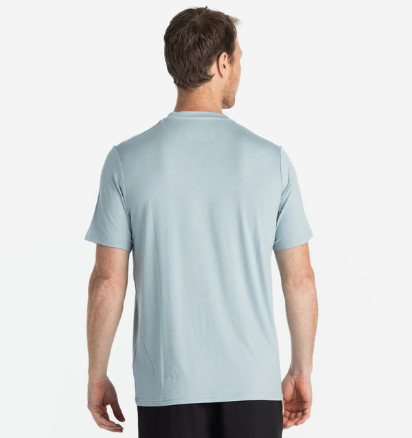 Men's Bamboo Motion Tee Ocean Mist
