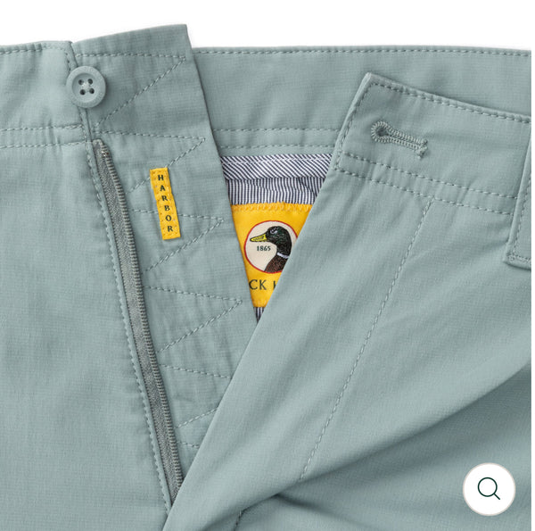 Harbor Performance Chino: Silver Blue