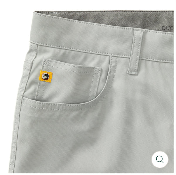 Long Drive Performance Five-Pocket: Misty Grey