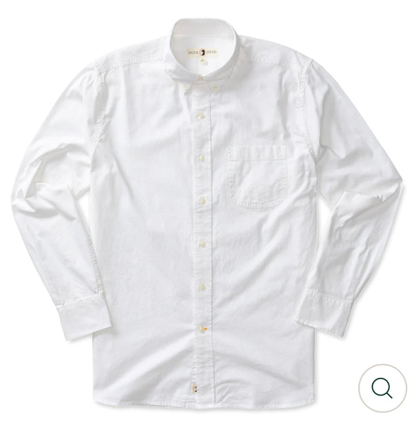Cotton Oxford Sport Shirt
Morris Solid - White