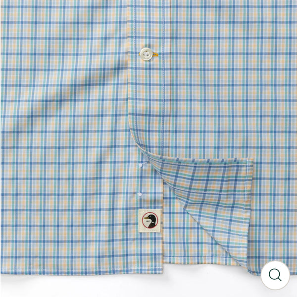 Performance Poplin Sport Shirt
Bradley Plaid - Faded Peach