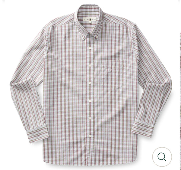 Cotton Poplin Sport Shirt - Sable