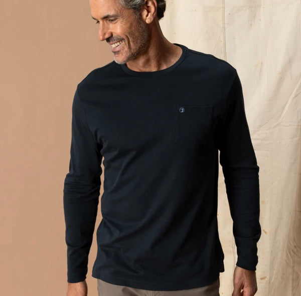 Tindale Pima Cotton Jersey T-Shirt - Carbon Navy