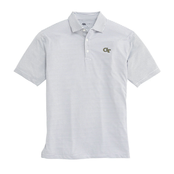 Birdie Stripe Georgia Tech Performance Polo