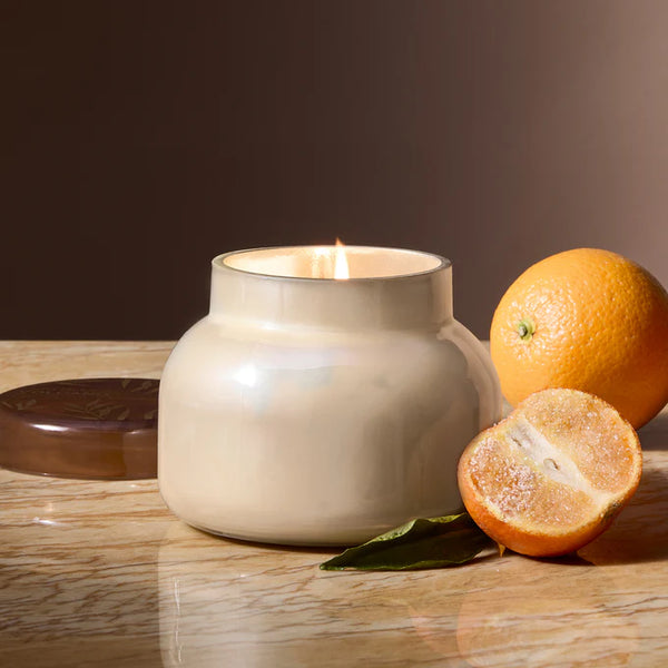 Autumn Glow Volcano White Signature Candle