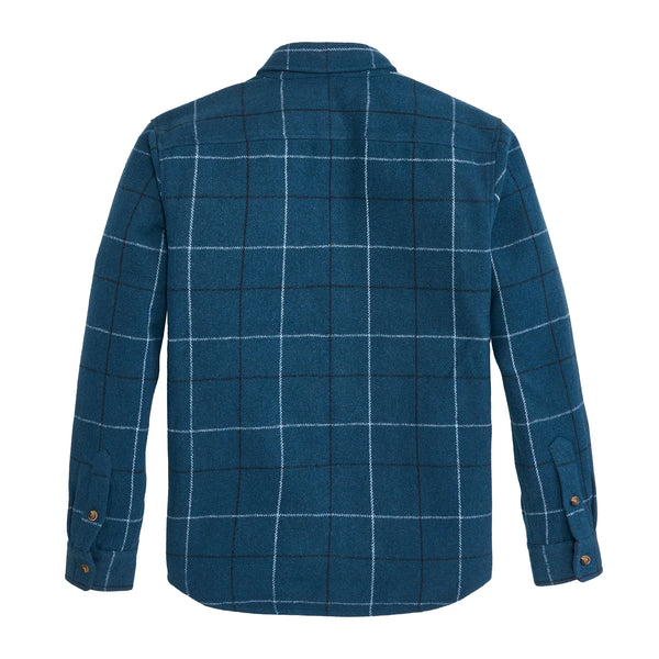 Chaps Fireside Shirt Jacket - Blue Wing Teal