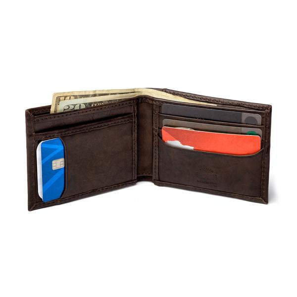 Benjamin Leather Bifold W/Front Pocket Wallet