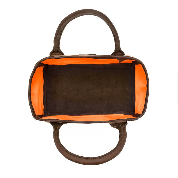 White Wing Waxed Canvas Hunting Four Box Shell Carrier - Vintage Camo