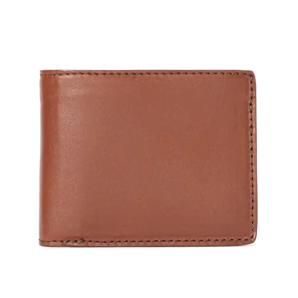 Campaign Leather Bifold Wallet in Chestnut