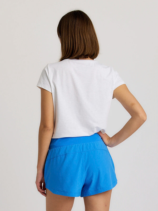 Women's Bamboo Current Tee: Bright White