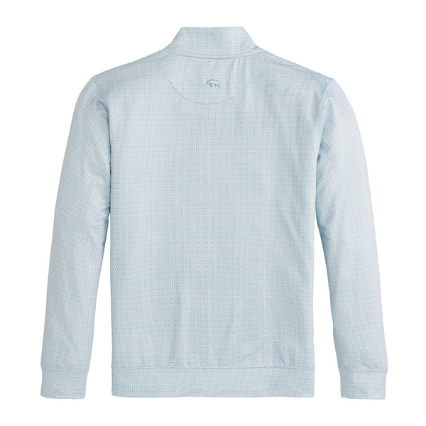 Cay Printed Performance 1/4 Zip - Cloud