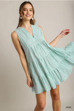 Jade Stripe Dress