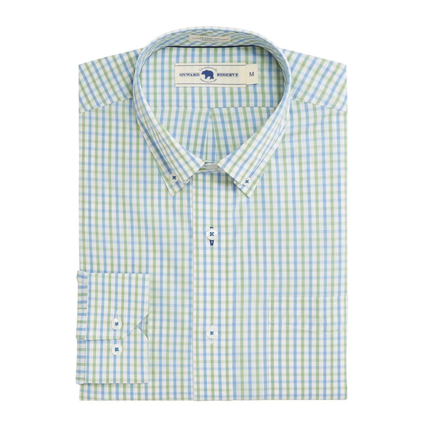 Sinclair Classic Fit Quad Button Down