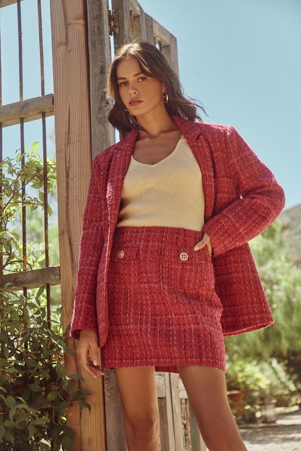 Ken Tweed Oversized Blazer