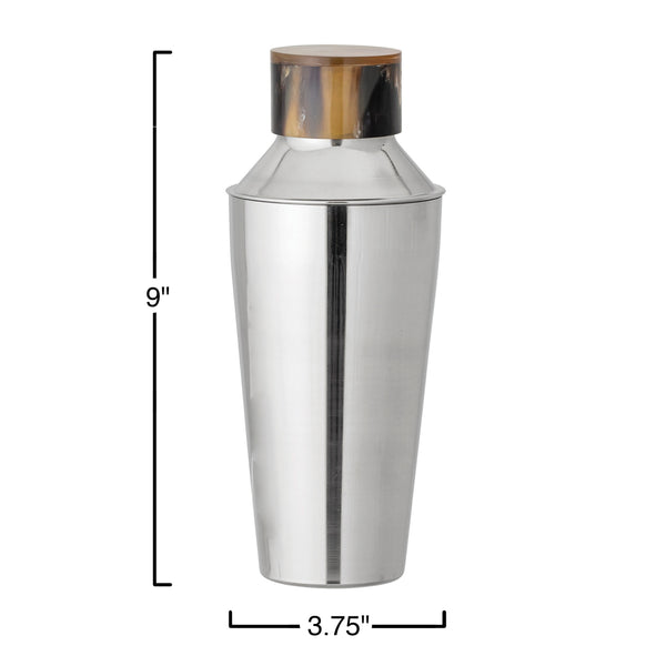 Cocktail Shaker with Horn Top