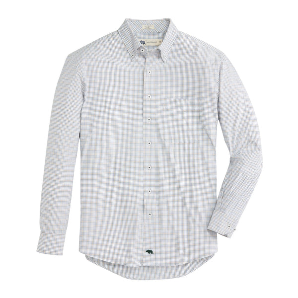 Colter Classic Fit Performance Button Down - Woodthrush