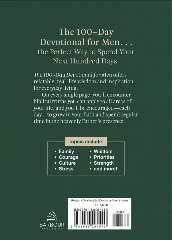 The 100-Day Devotional For Men