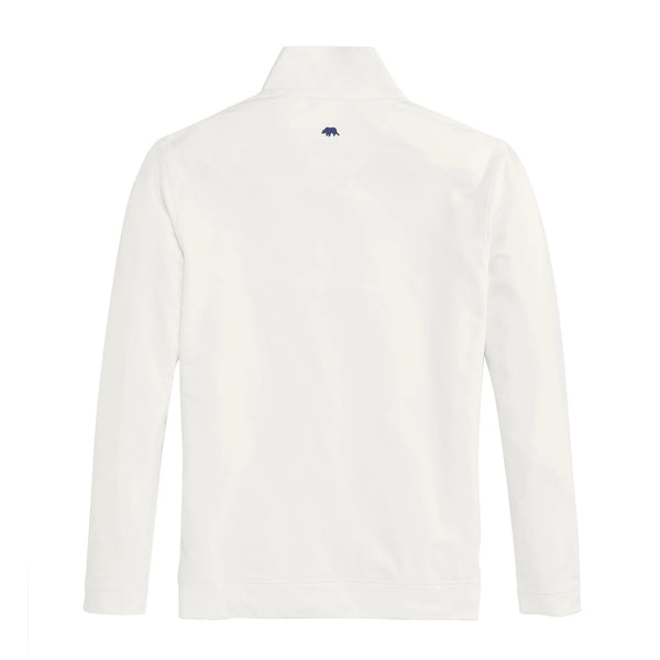 Flow 1/4 Zip Pullover White
