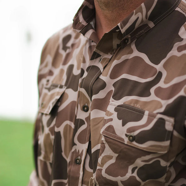S/S 3-SEASON ULTRALIGHT SHIRT DUCK CAMO