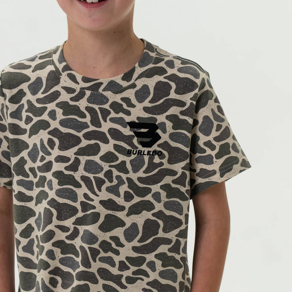 Youth Classic Deer Camo SS Tee - Flying B