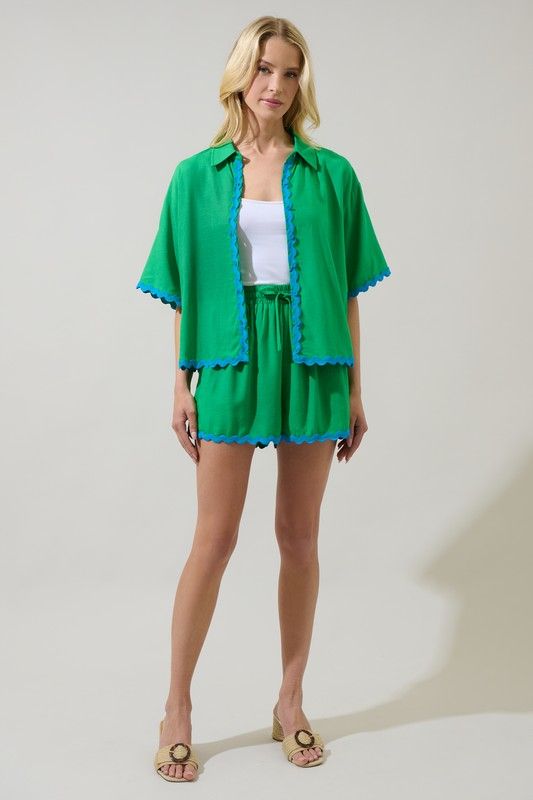 Marnie Linen Button Up Shirt