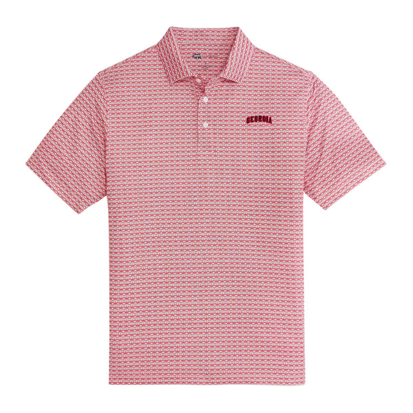 UGA Arches Printed Performance Polo