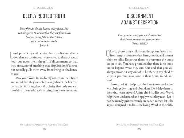 One Minute Prayers To Pray For Your Kids, Book - Prayer