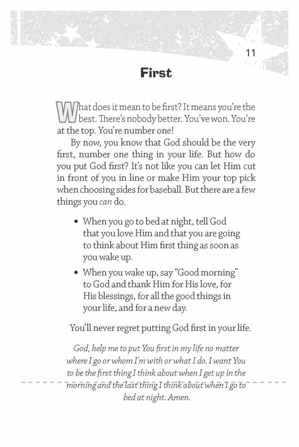 A Boy After God's Own Heart Action Devotional, Book