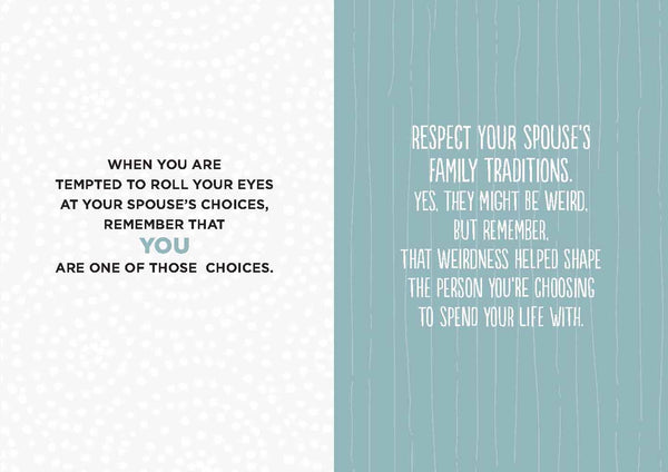 Need To Know For Newlyweds, Book - Special Occasions