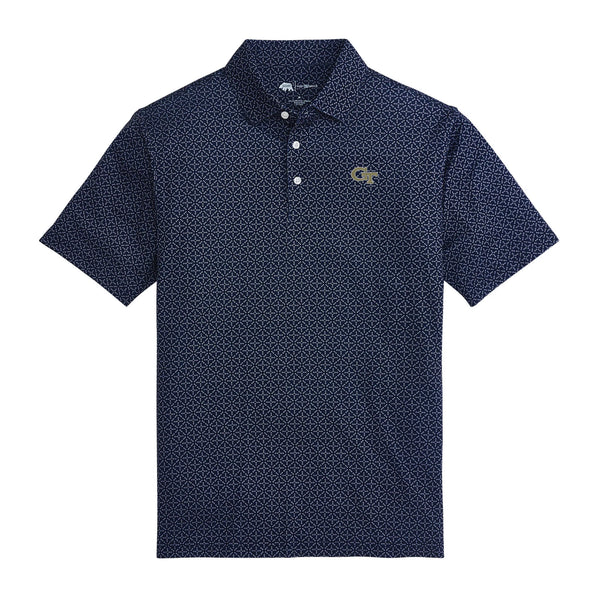 Georgia Tech Gameday Printed Performance Polo