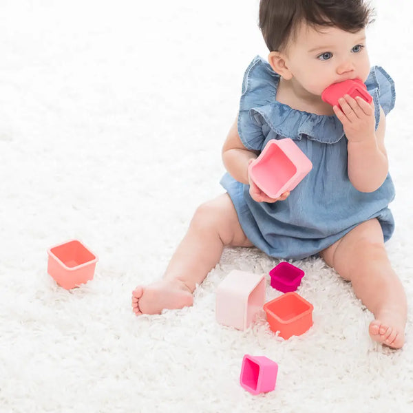 Jeweled Pink Happy Stacks