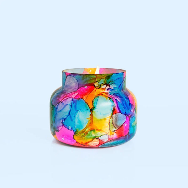Volcano Rainbow Watercolor Signature Jar, 19 oz