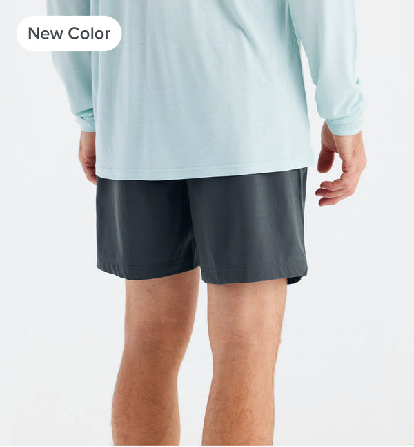Men's Breeze Short – 6" - Storm Cloud