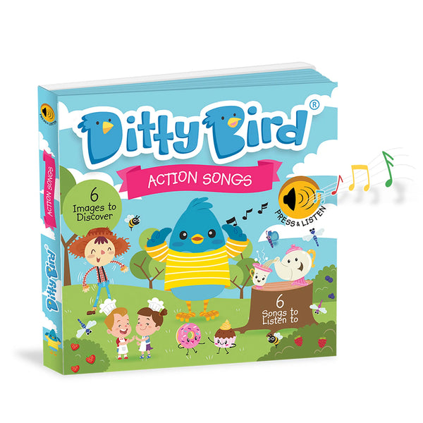 Ditty Bird Sound Book Developing Motor Skills: Action songs