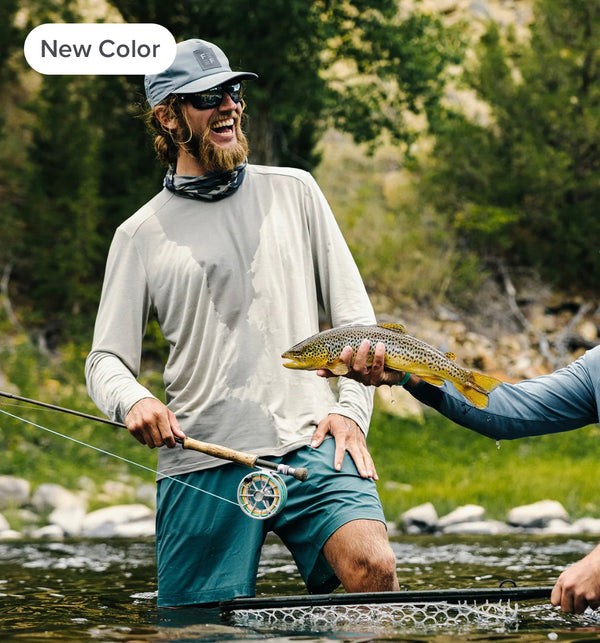 Men's Bamboo Lightweight Long Sleeve - Sandstone