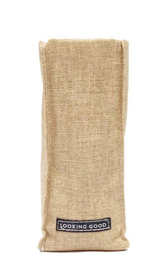 "LOOKING GOOD" STANDING TRIANGULAR WEIGHTED EYEGLASSES HOLDER IN GIFT BOX