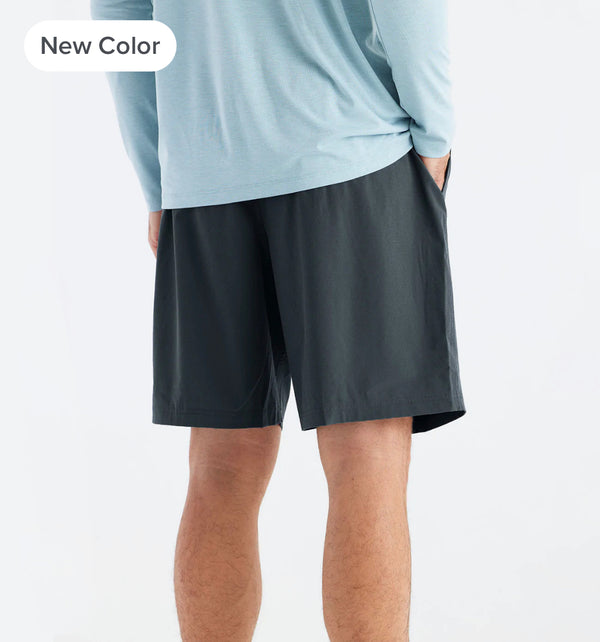 Men's Breeze Short – 8" Storm Cloud