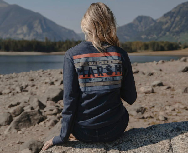 LS Branding Color Bars- Washed Lunar Navy