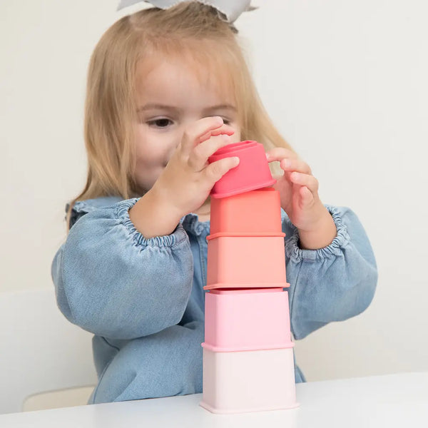 Jeweled Pink Happy Stacks