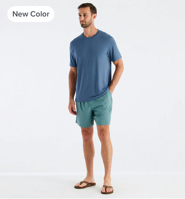 Men's Breeze Short – 6" Sabal Green