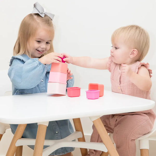 Jeweled Pink Happy Stacks