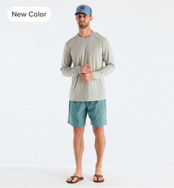 Men's Bamboo Lightweight Long Sleeve - Sandstone