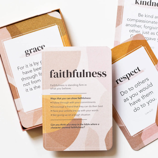 Childhood Prayer Cards | Bible Verse Cards for Kids