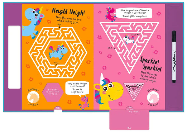 Unicorn Dance Maze Book