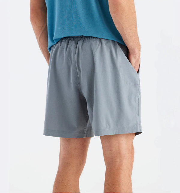 Men's Breeze Short – 6" Slate