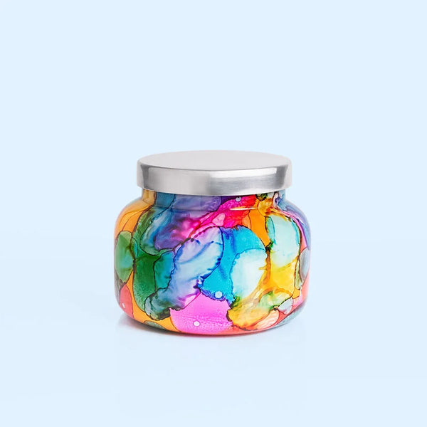 Volcano Rainbow Watercolor Signature Jar, 19 oz