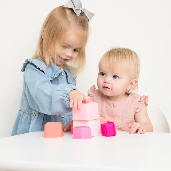 Jeweled Pink Happy Stacks