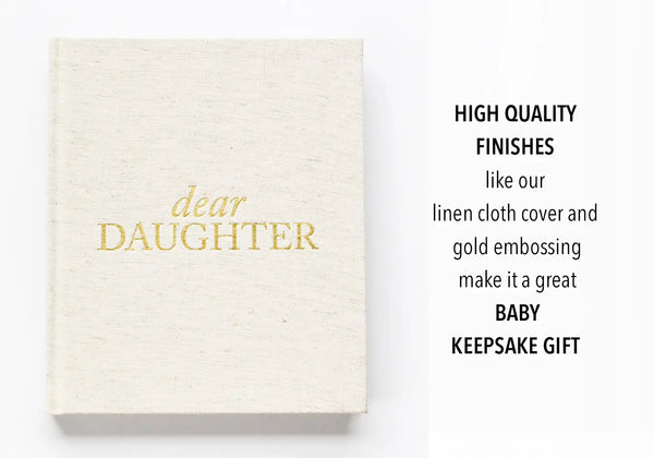 Dear Daughter: Prompted Prayer Journal & Childhood Keepsake